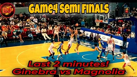 WATCH LIVE: Ginebra vs. Magnolia (Game 4) .